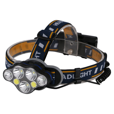 Linterna Frontal LED Recargable USB de Alto Rendimiento - Image 8