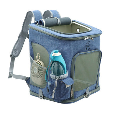 Mochila Transportadora para Mascotas Cápsula Espacial - Respirable y Portátil - Image 4