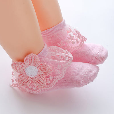Calcetines Princesa Estilo Coreano para Niñas - Otoño e Invierno - Image 10