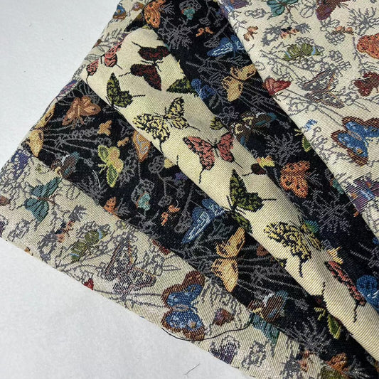 Tela Jacquard Teñida en Hilo con Estilo Étnico