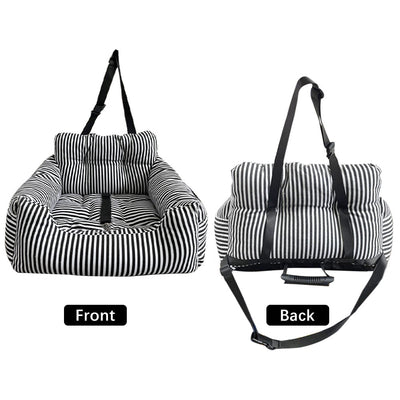 Cama Sofá Nido para Mascotas con Diseño Rayado - Image 13