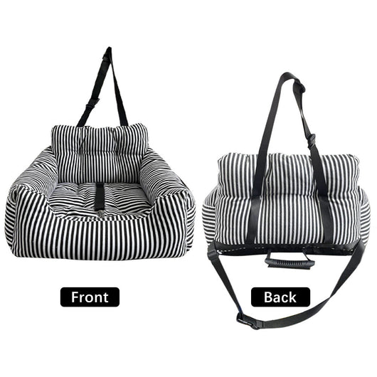 Cama Sofá Nido para Mascotas con Diseño Rayado - Image 13