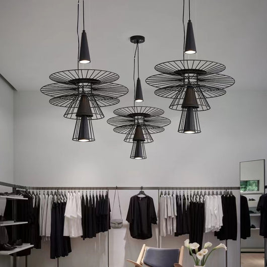 Lámpara Colgante Canteen Diseño Moderno Minimalista Lujo Artístico - Image 10