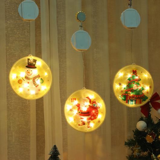 Luces Navideñas Colgantes LED