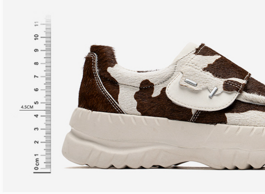 Tenis Deportivos Elevadores con Suela Gruesa Estilo Vaca - Image 13
