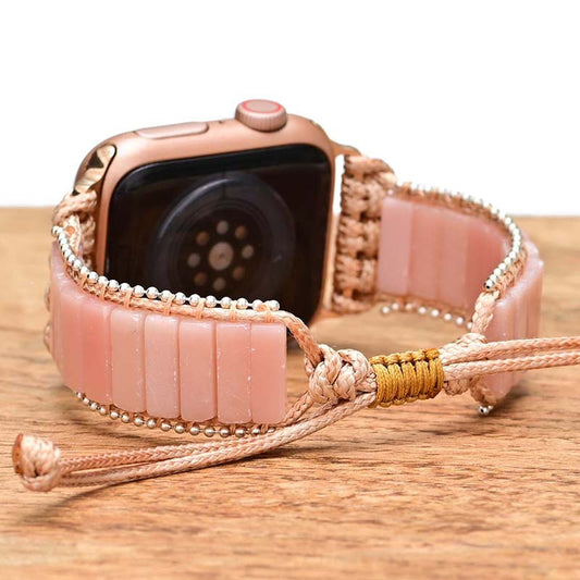 Pulsera Boho de Piedra con Correa Temperamento Monocapa Polvo