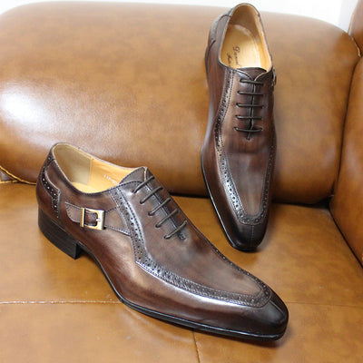Zapatos de Cuero Genuino para Hombre - Elegancia Ejecutiva y Comodidad Diaria - Image 6