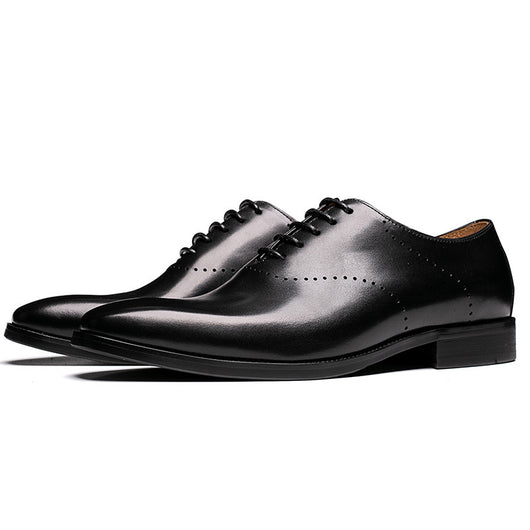 Zapatos Oxford de Cuero Genuino Pulido a Mano para Hombre - Calzado Ejecutivo Premium - Image 7