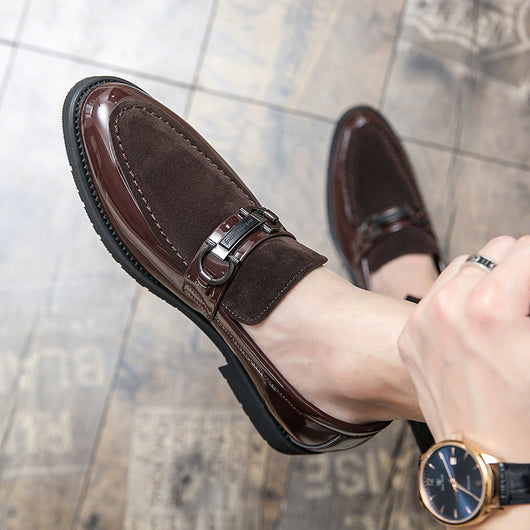 Zapatos Casuales de Cuero con Punta para Hombre - Image 13