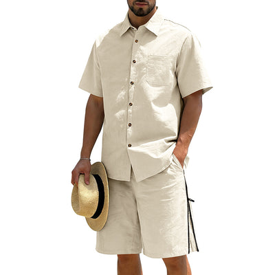 Conjunto de Dos Piezas: Camisa Manga Corta y Shorts con Cordón - Image 16