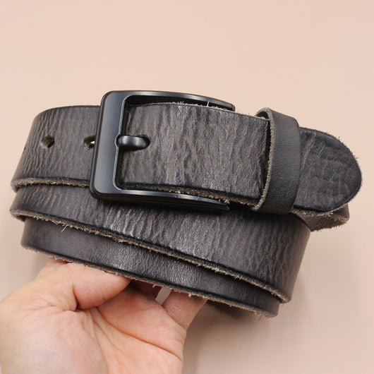 Cinturón de Cuero Premium Estilo Coreano con Hebilla de Perno para Hombre - Image 29