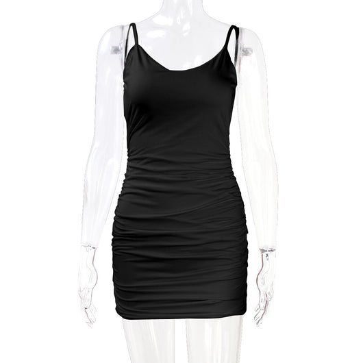 Vestido Halter Ajustado con Detalle de Caderas - Image 5