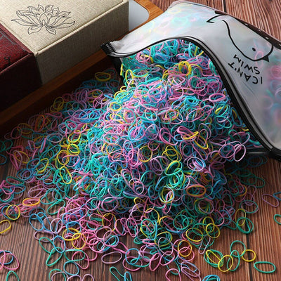 Bandas Elásticas para Cabello Infantil - Gomas Pequeñas Desechables para Niñas - Image 25