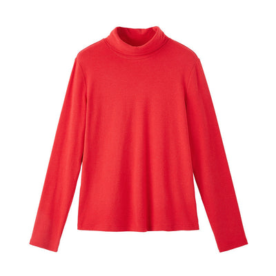 Camiseta Básica de Cuello Alto para Mujer - Image 11