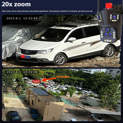 Sistema de Vigilancia Exterior 4 Megapíxeles con Triple Pantalla - Image 4