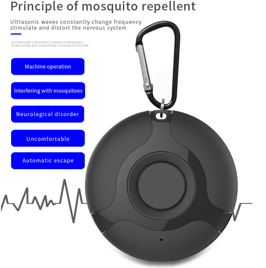 Repelente Ultrasónico de Insectos Portátil con Carga USB - Image 3