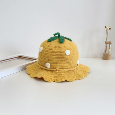 Gorro Tejido Cálido con Ala Ancha para Niños - Image 11