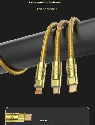 Cable de Carga Rápida Triple Puerto en Cobre Puro - Image 11