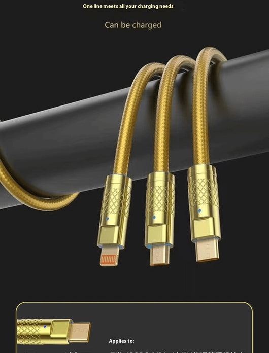 Cable de Carga Rápida Triple Puerto en Cobre Puro - Image 11