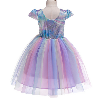 Vestido Princesa con Malla Elegante - Image 7