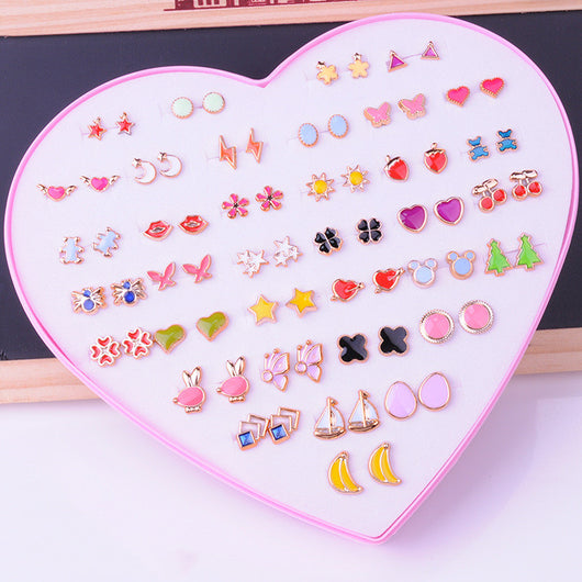 Aretes Infantiles para Niñas - Conjunto Elegante y Seguro - Image 9