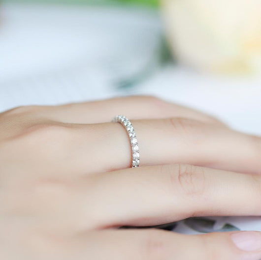 Anillo de Moissanita - Diamante de Laboratorio Premium - Image 3