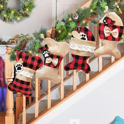 Bolsa de Regalo con Calcetines Navideños y Adornos - Image 21