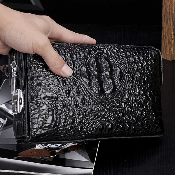 Cartera Antirrobo para Hombre con Cierre de Seguridad