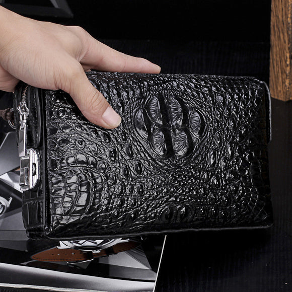 Cartera Antirrobo para Hombre con Cierre de Seguridad
