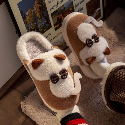 Pantuflas Felinas Esponjosas - Cómodas Zapatillas Peluche para Casa Invierno - Image 3