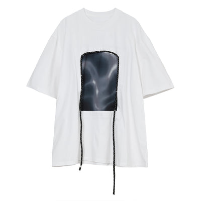Camiseta Suelta Hombre Cuello Redondo Verano Manga Corta Personalidad - Image 12