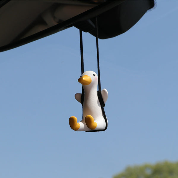 Adorno Colgante Auto Pato Anime Espejo Retrovisor - Accesorios Decorativos para Auto - Image 8