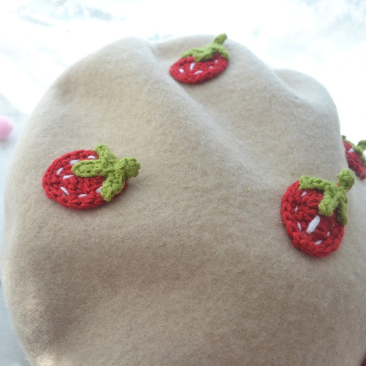 Boina Fresa Coreana Versátil para Mujer - Image 4