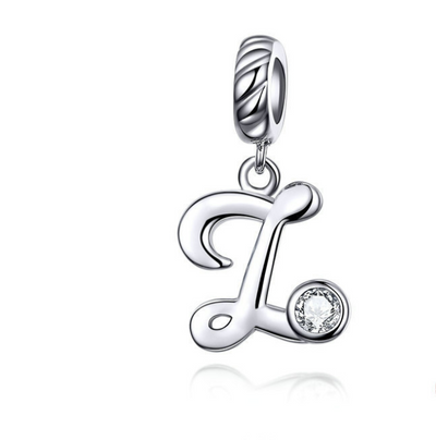Pulsera de Plata 925 con Dijes de Letras - Joyería Coreana Personalizable - Image 19