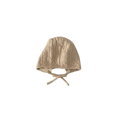 Gorro Tejido Transpirable con Cierre Ajustable para Recién Nacido - Image 5