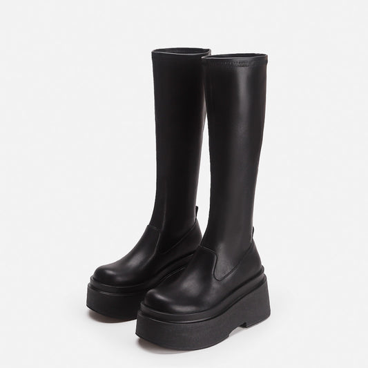 Botas Altas Infantiles Stretch Invierno - Diseño Ajustado y Cómodo
