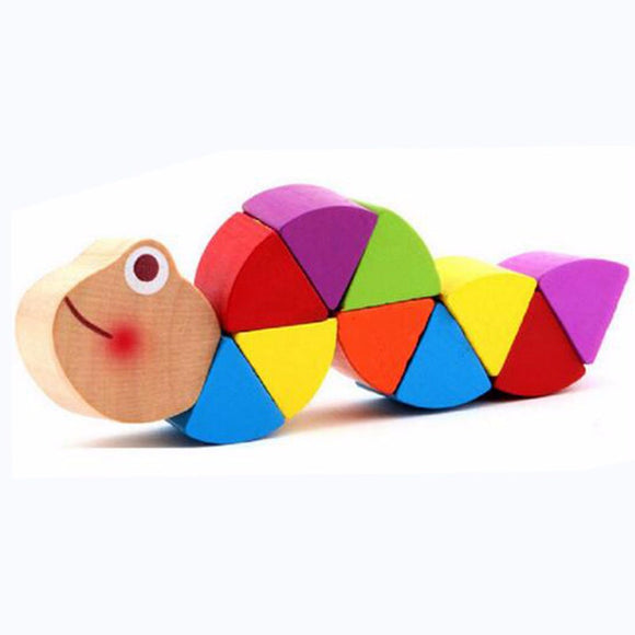 Rompecabezas de Animales de Madera con Muñecas Puzzle