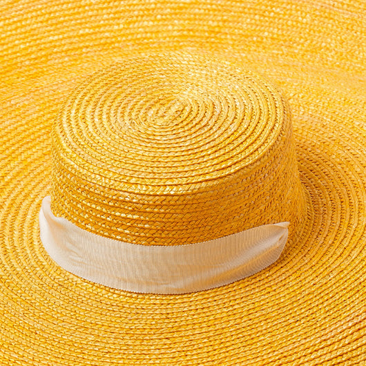 Sombrero de Ala Ancha en Paja con Elegancia Sofisticada para Mujer - Image 11