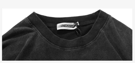 Camiseta Manga Larga Cuello Redondo Efecto Desgastado con Letras Racing - Image 7