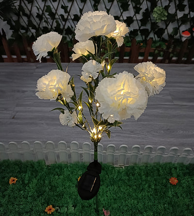 Linterna LED Solar Clavel Festivo con Simulación de Llama - Image 7