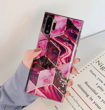 Funda de Mármol Electrochapado para Celular - Image 23