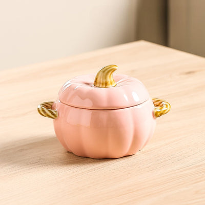 Sopera de Cerámica Decorativa Calabaza con Tapa - Image 15