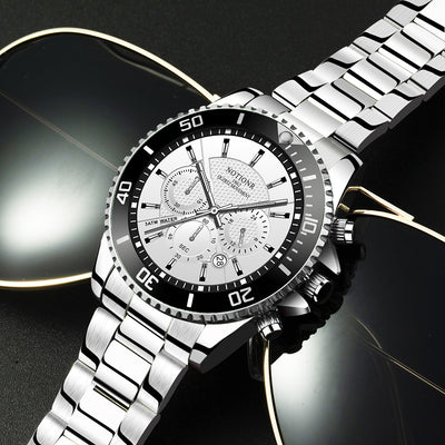 Reloj de Lujo Dorado para Hombre - Acero Inoxidable Resistente al Agua con Esfera Luminosa - Image 36