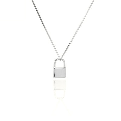 Dije Candado en Plata 925 y Oro 18K - Image 6