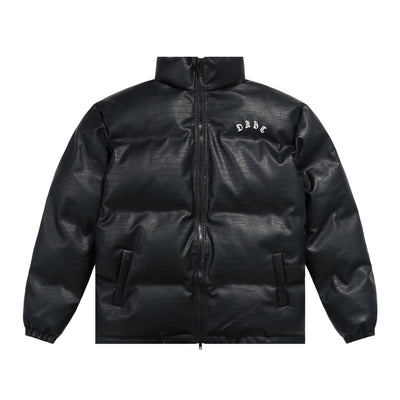 Chaqueta de Algodón con Bordado de Cocodrilo y Letras para Hombre - Image 3