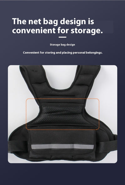 Chaleco de Peso Ajustable para Running y Entrenamiento Funcional - Image 9