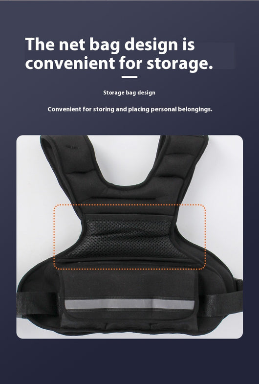 Chaleco de Peso Ajustable para Running y Entrenamiento Funcional - Image 9