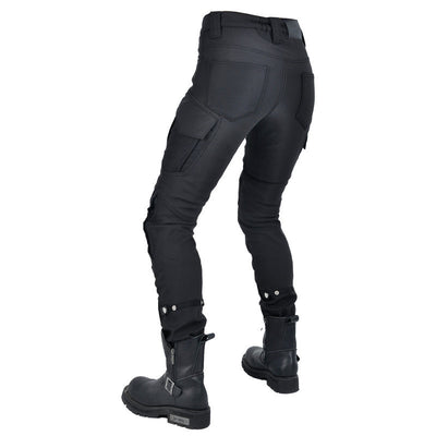 Pantalones de Ciclismo Impermeables con Forro Polar Acolchado y Protección Antigolpes - Image 9