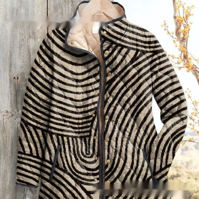 Abrigo Acolchado de Algodón con Bolsillos para Otoño e Invierno - Image 15