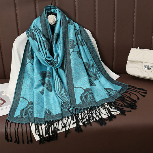 Chal Faux Cashmira Otoño-Invierno | Envolvente Cálido y Elegante - Image 4